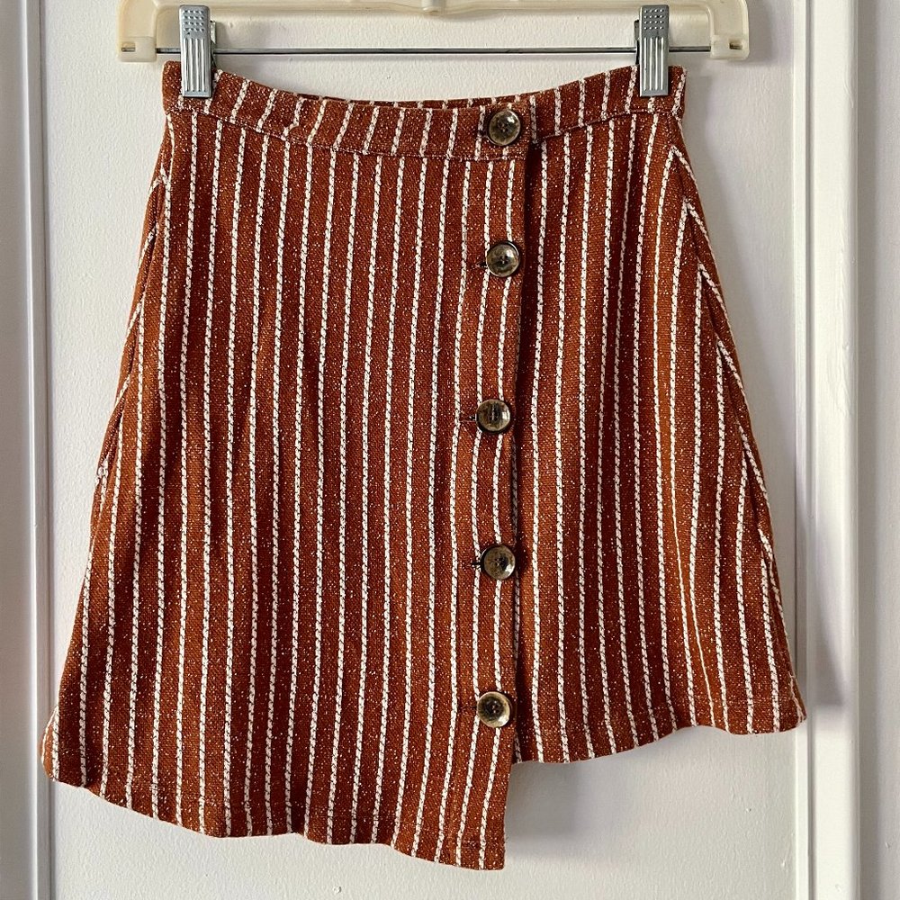 Urban Outfitters Striped Mini Skirt